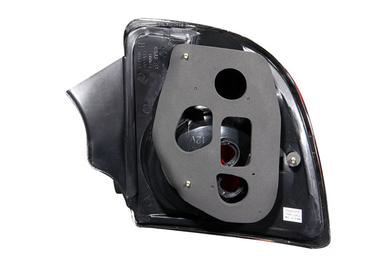 ANZO 2000-2005 Toyota Celica Taillights Black - 221106