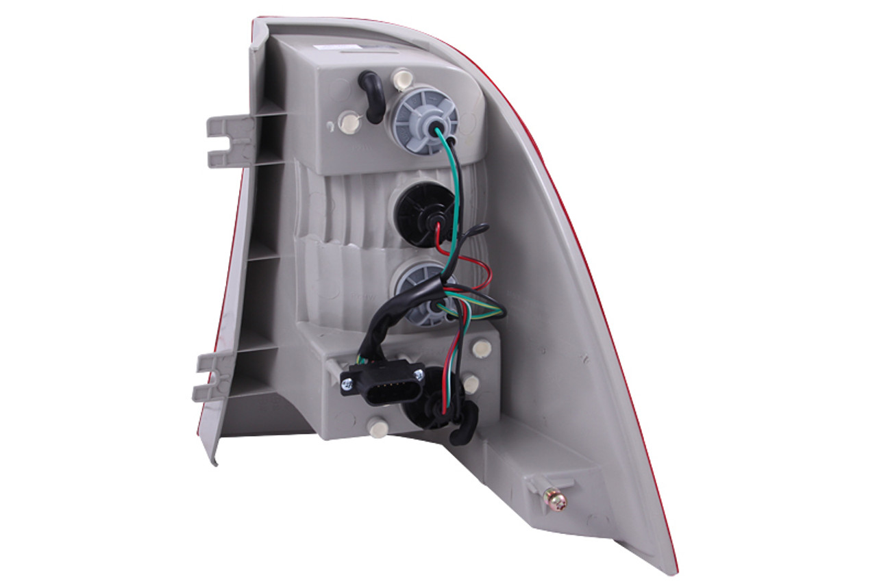 ANZO 1998-2005 Mercedes Benz M Class W163 Taillights Chrome - 221134