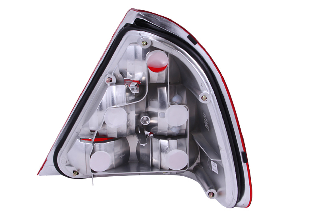 ANZO 1994-2000 Mercedes Benz C Class W202 Taillights Red/Clear - 221157