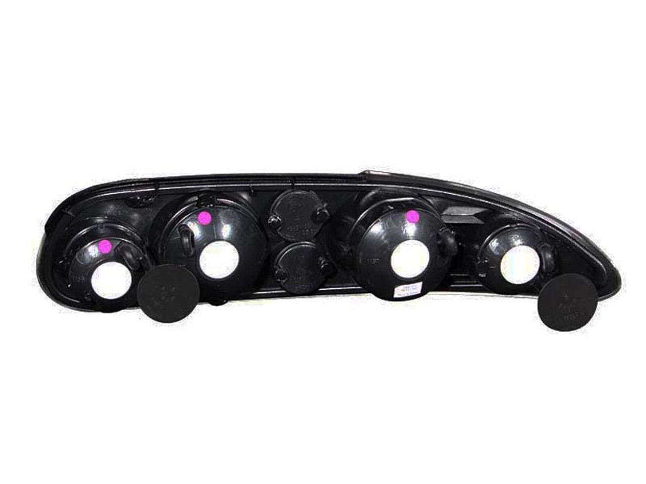 ANZO 1993-2002 Chevrolet Camaro Taillights Dark Smoke - 221175