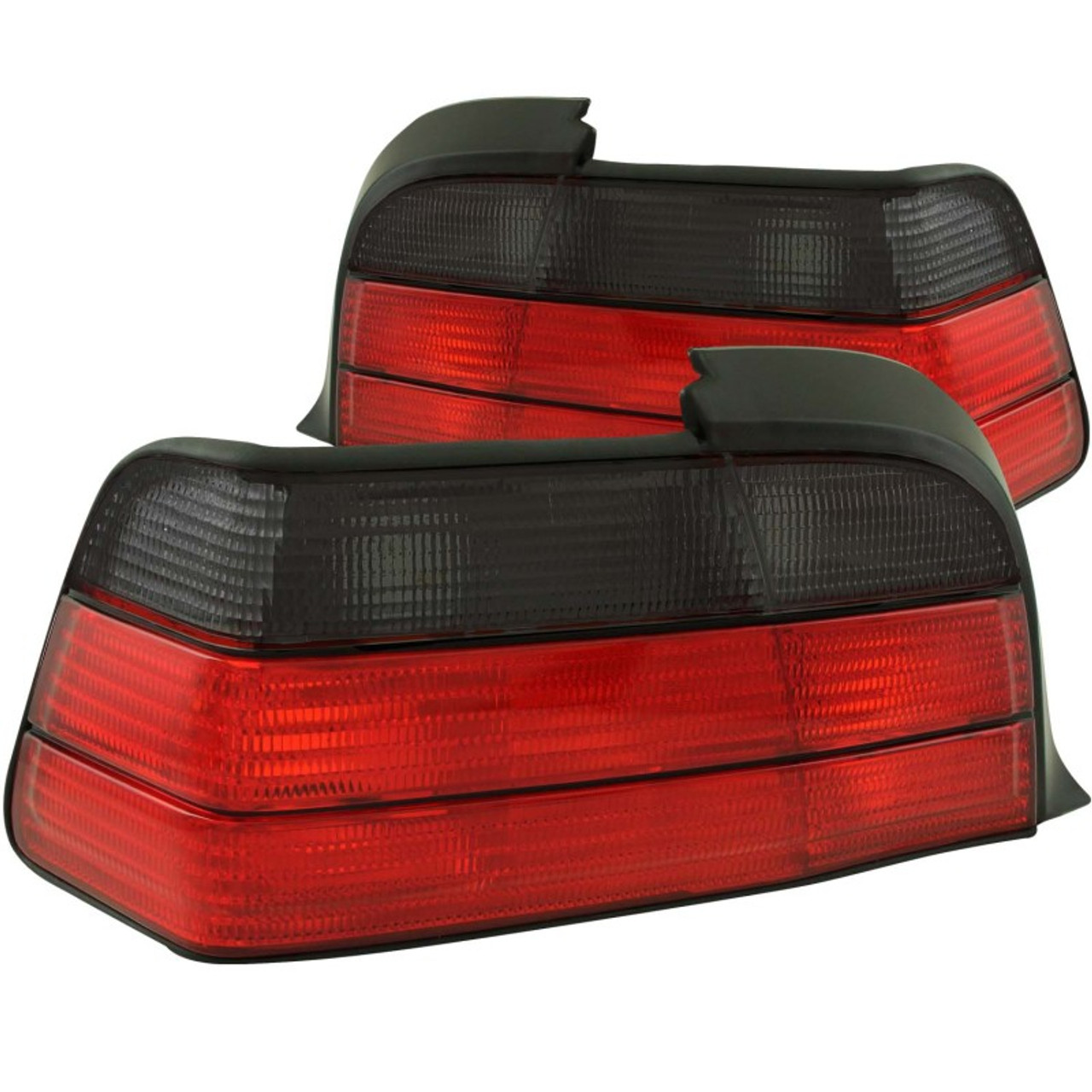 ANZO 1992-1998 BMW 3 Series E36 Coupe/Convertable Taillights Red/Smoke - 221199