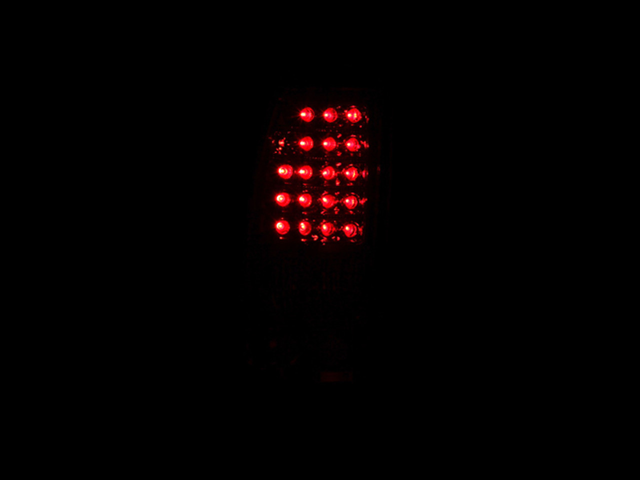 ANZO 2003-2006 Chevrolet Silverado 1500 LED Taillights Red/Clear - 311007