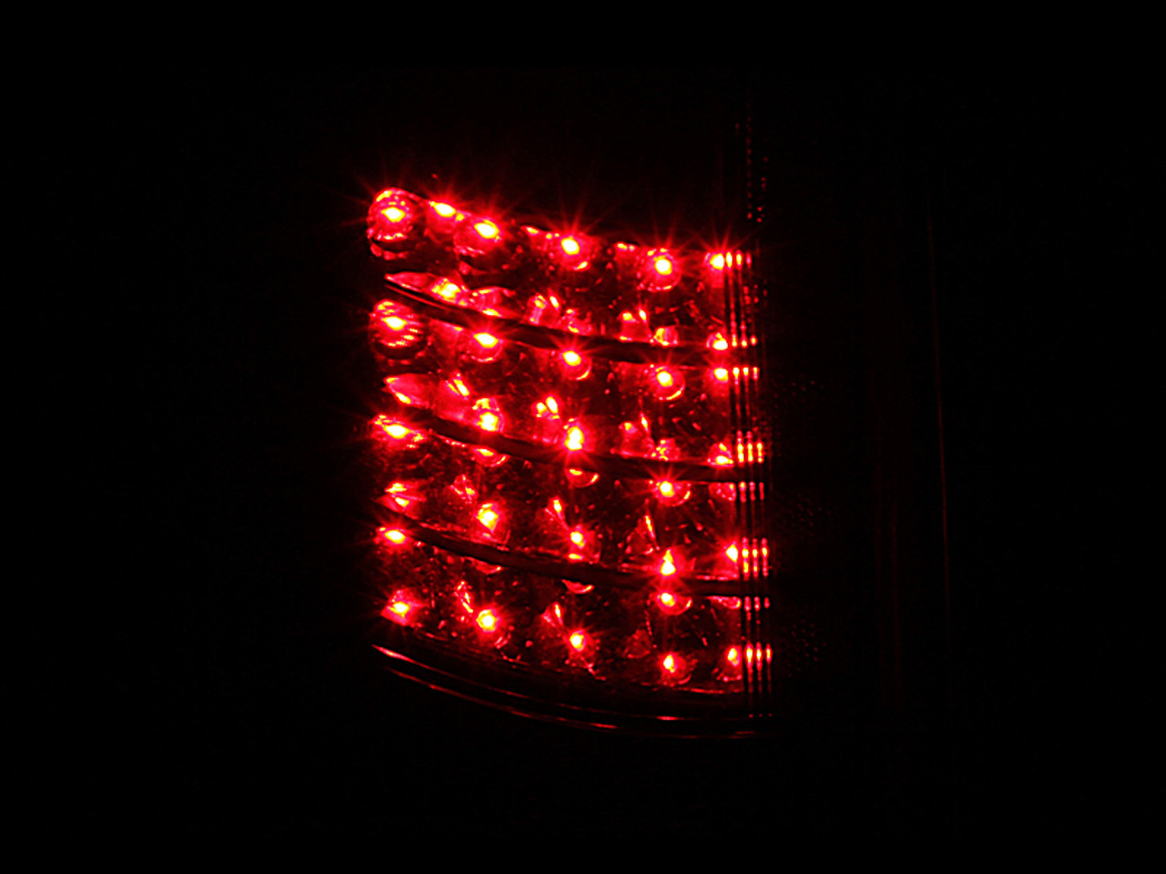 ANZO 1995-2005 Chevrolet S-10 LED Taillights Black - 311015