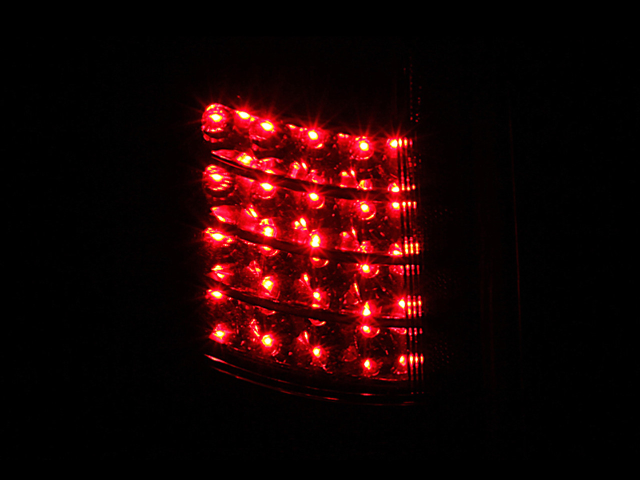 ANZO 1995-2005 Chevrolet S-10 LED Taillights Black - 311015