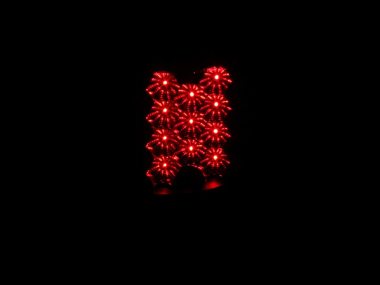 ANZO 2004-2008 Ford F-150 LED Taillights Black - 311024