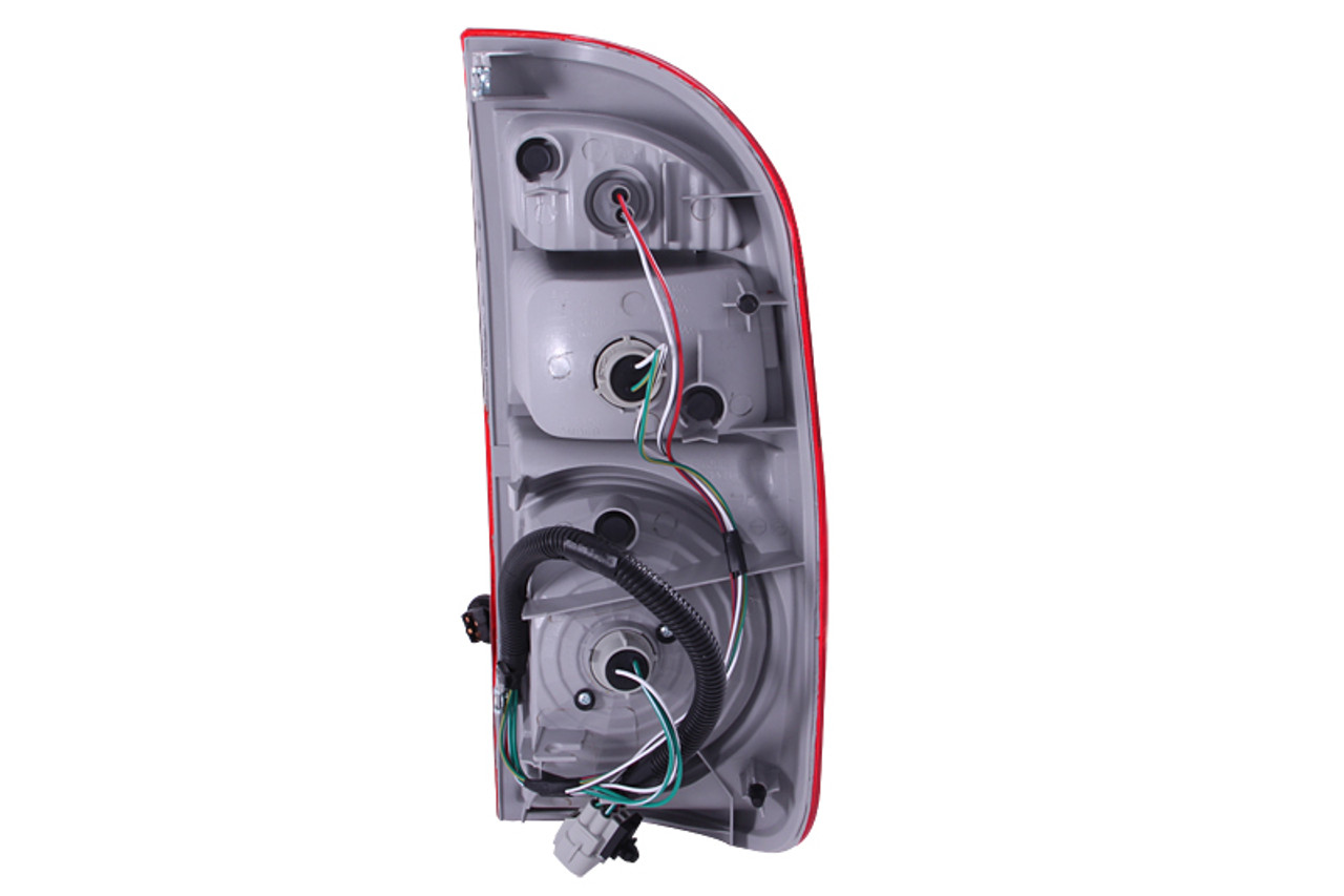 ANZO 2004-2006 Toyota Tundra LED Taillights Red/Clear - 311060