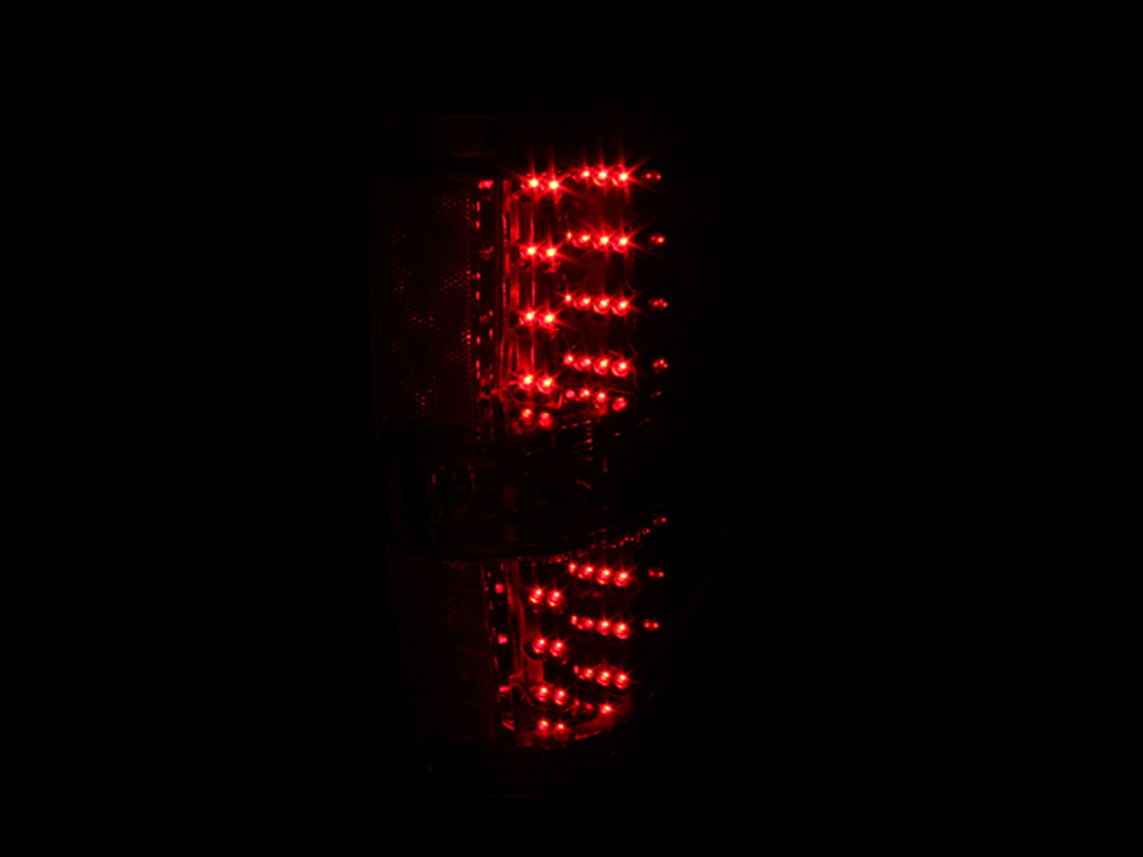 ANZO 2009-2014 Ford F-150 LED Taillights Red/Clear - 311139