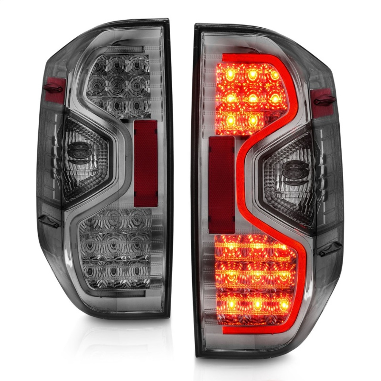 ANZO 2014-2015 Toyota Tundra LED Taillights Smoke - 311234