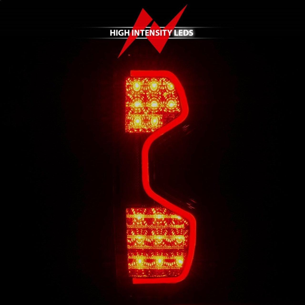 ANZO 2014-2015 Toyota Tundra LED Taillights Smoke - 311234