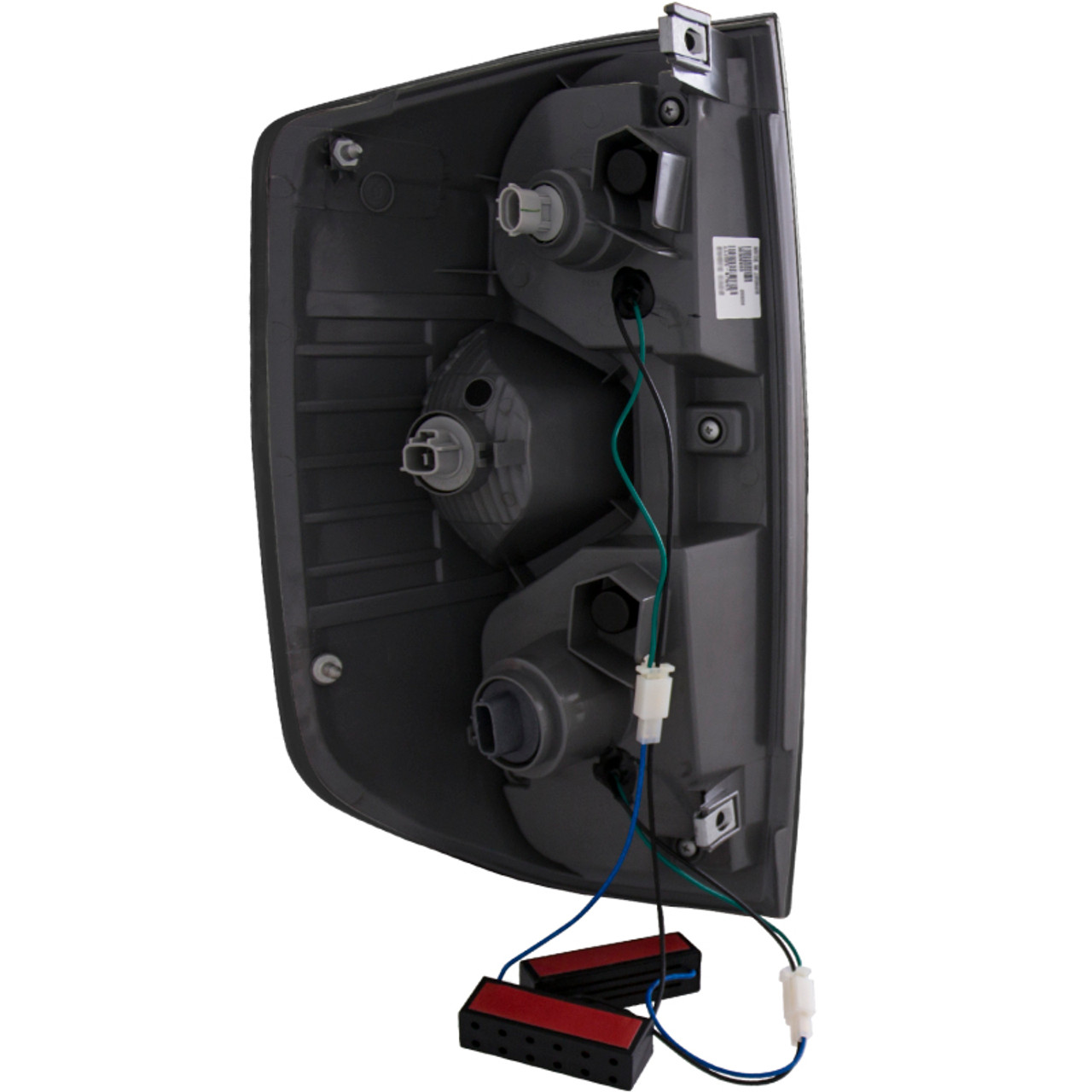 ANZO 2014-2015 Toyota Tundra LED Taillights Chrome - 311235