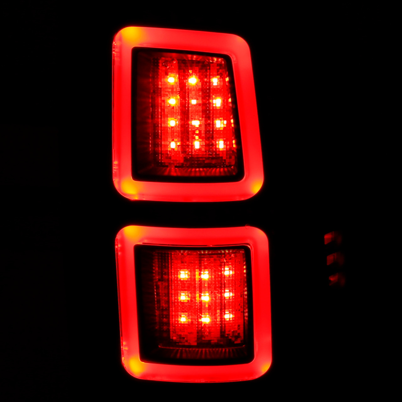 ANZO LED Smoke 13-17 Dodge Ram 1500/2500/3500 LED Taillights Smoke - 311274