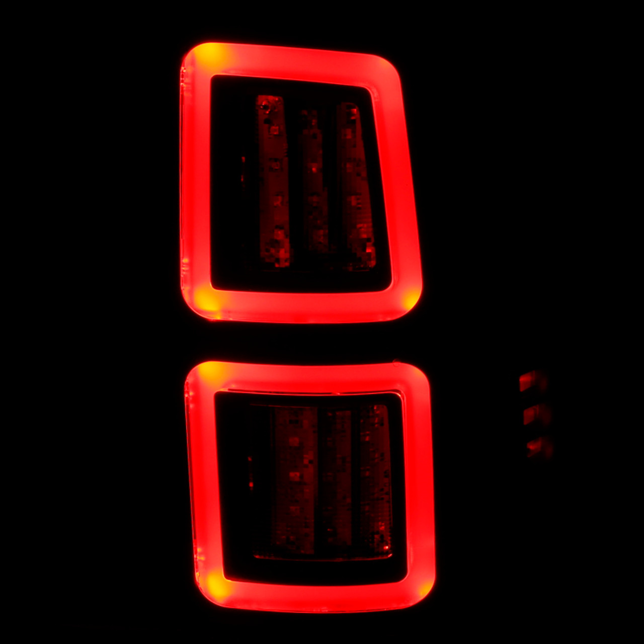 ANZO LED Smoke 13-17 Dodge Ram 1500/2500/3500 LED Taillights Smoke - 311274
