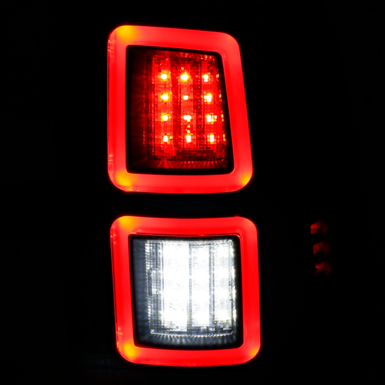 ANZO LED Smoke 13-17 Dodge Ram 1500/2500/3500 LED Taillights Smoke - 311274
