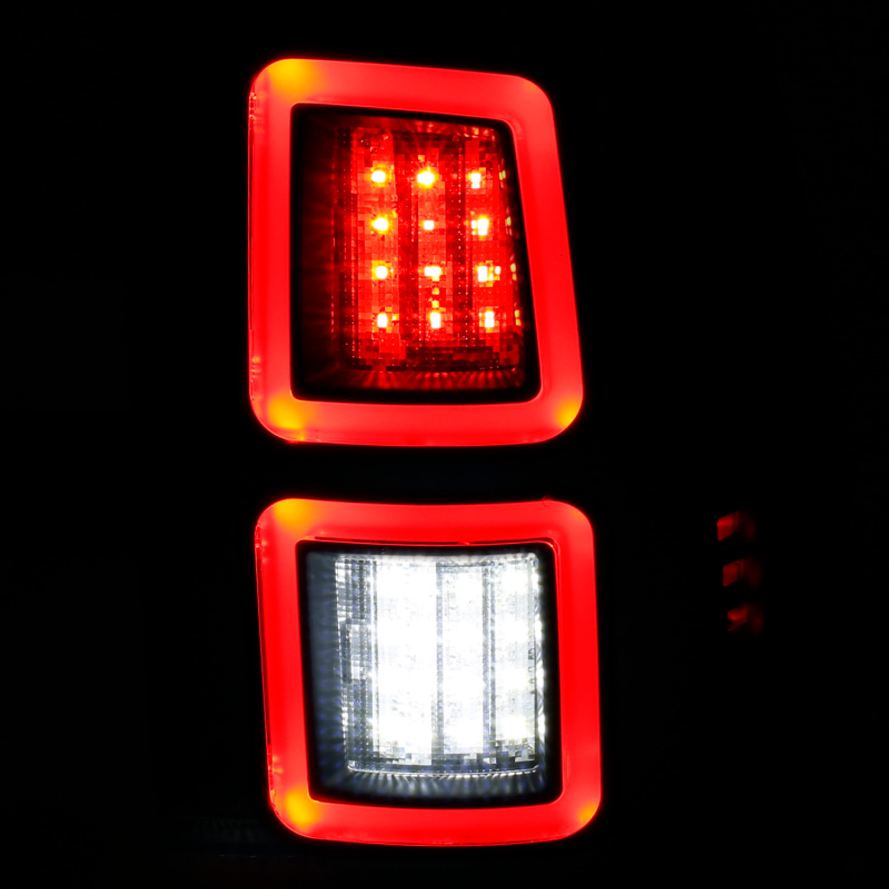 ANZO LED Smoke 13-17 Dodge Ram 1500/2500/3500 LED Taillights Smoke - 311274
