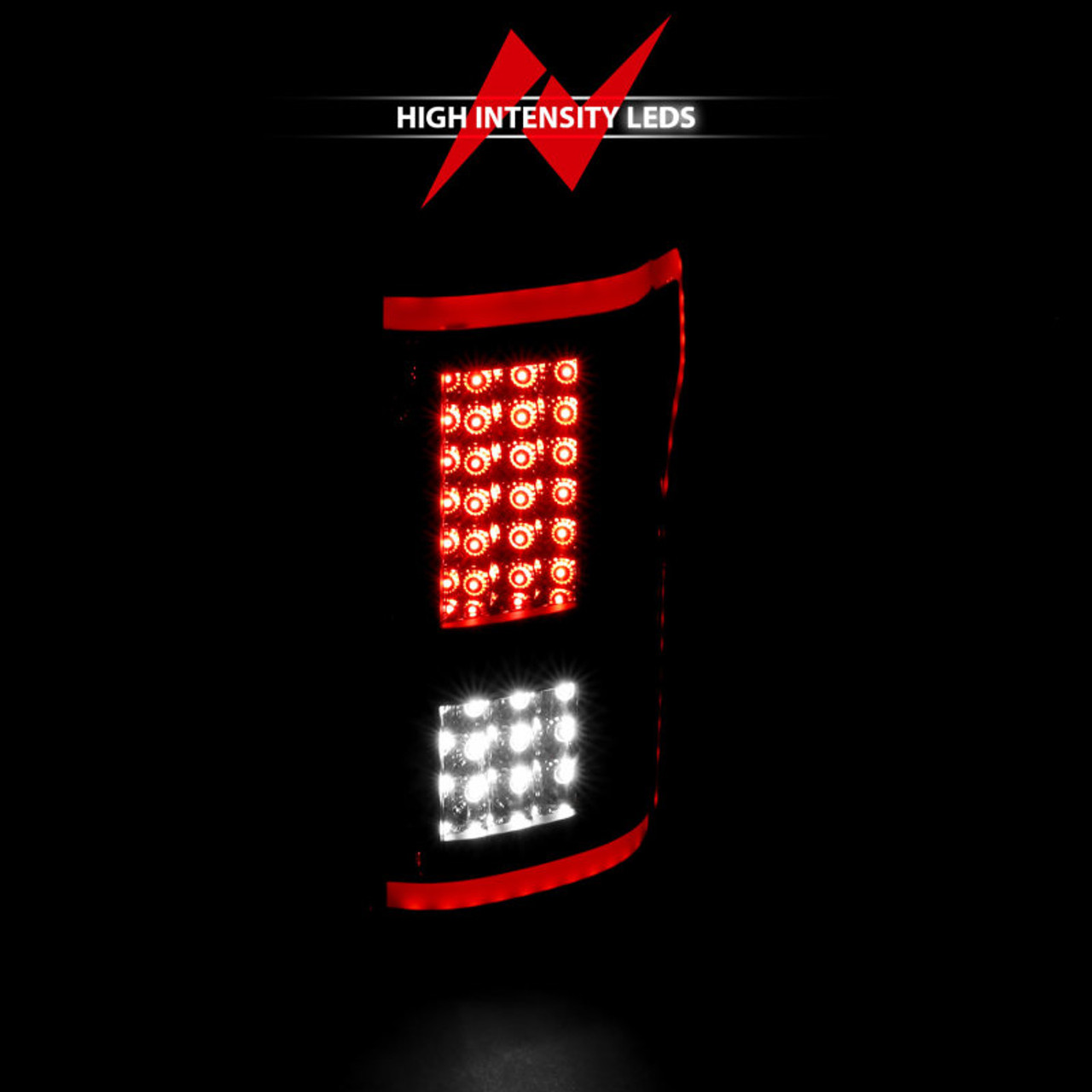 ANZO 2015-2017 Ford F-150 LED Taillights Smoke - 311286