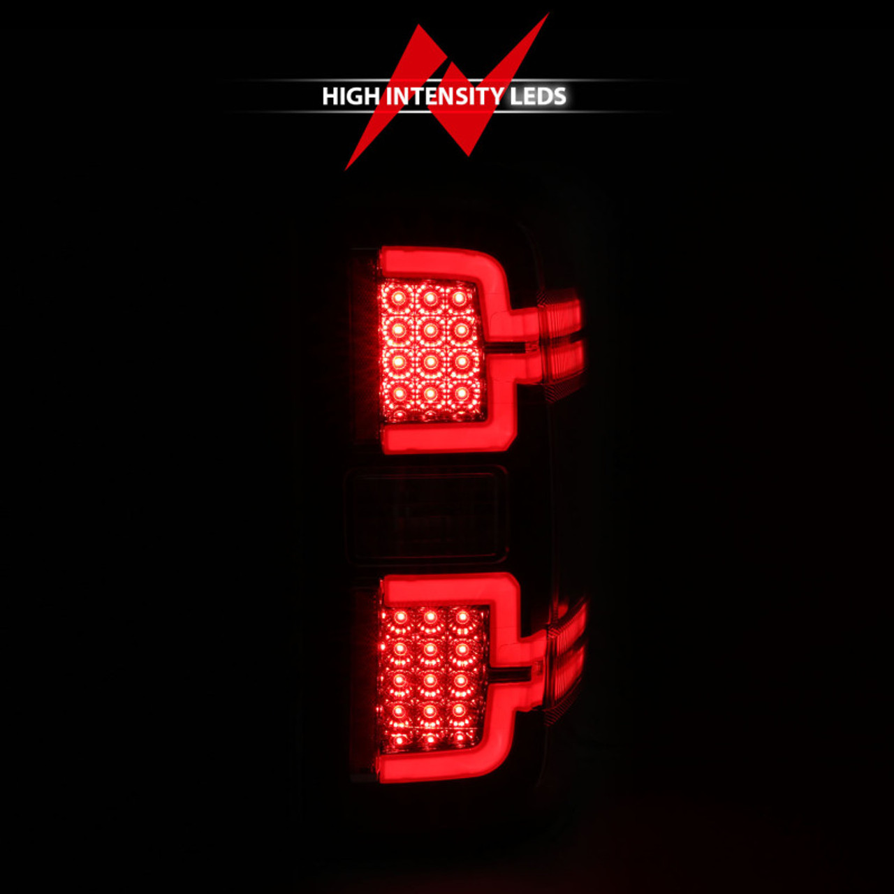 ANZO 2014-2018 Chevy Silverado 1500 LED Taillights Smoke - 311290