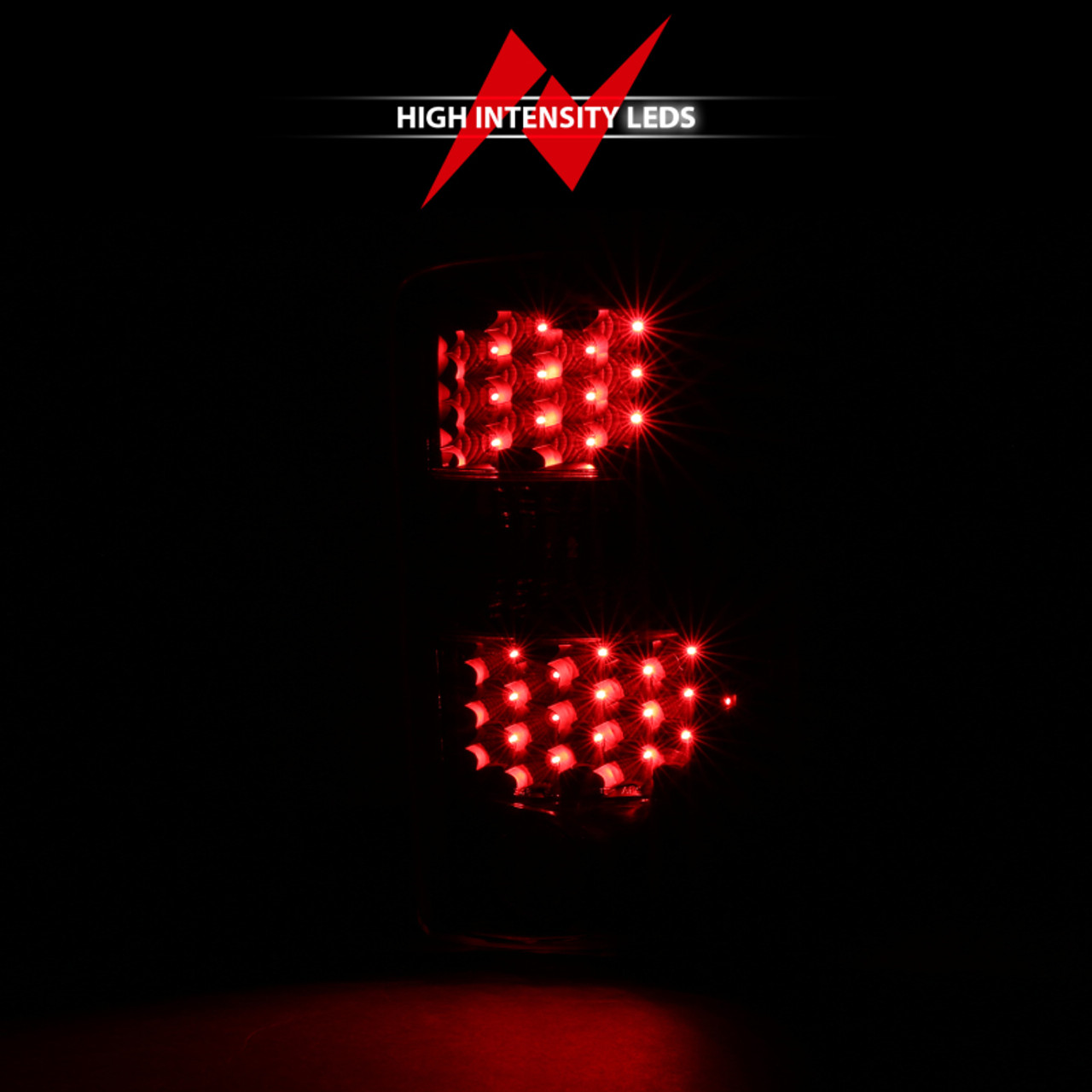 ANZO 2000-2006 Chevrolet Tahoe Led Taillights Black/Clear - 311298