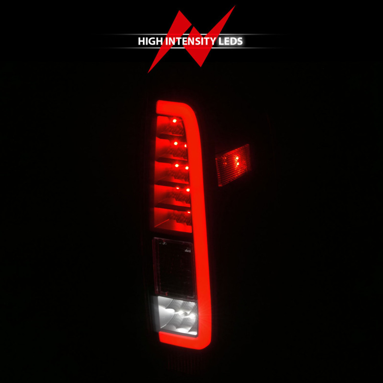 ANZO 2005-2021 Nissan Frontier LED Taillights Black Housing/Smoke Lens - 311444