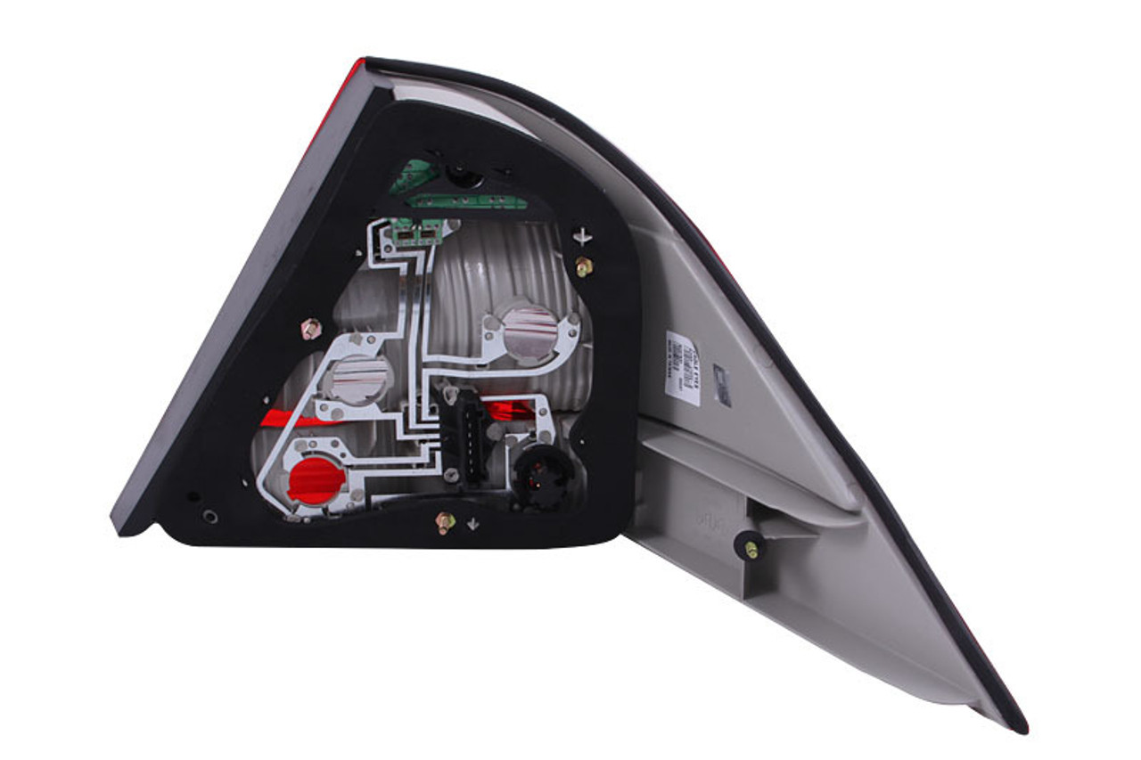 ANZO 2000-2005 Mercedes Benz S Class W220 LED Taillights Red/Smoke - 321122