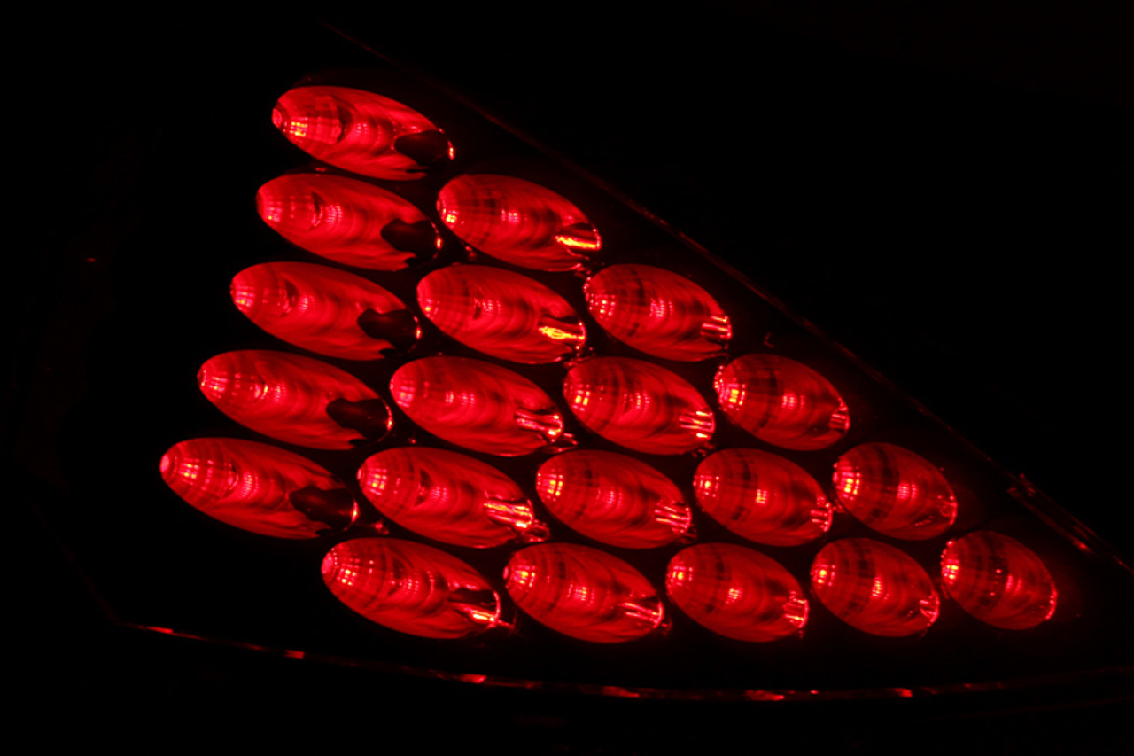 ANZO 2003-2005 Nissan 350Z LED Taillights Smoke - 321254