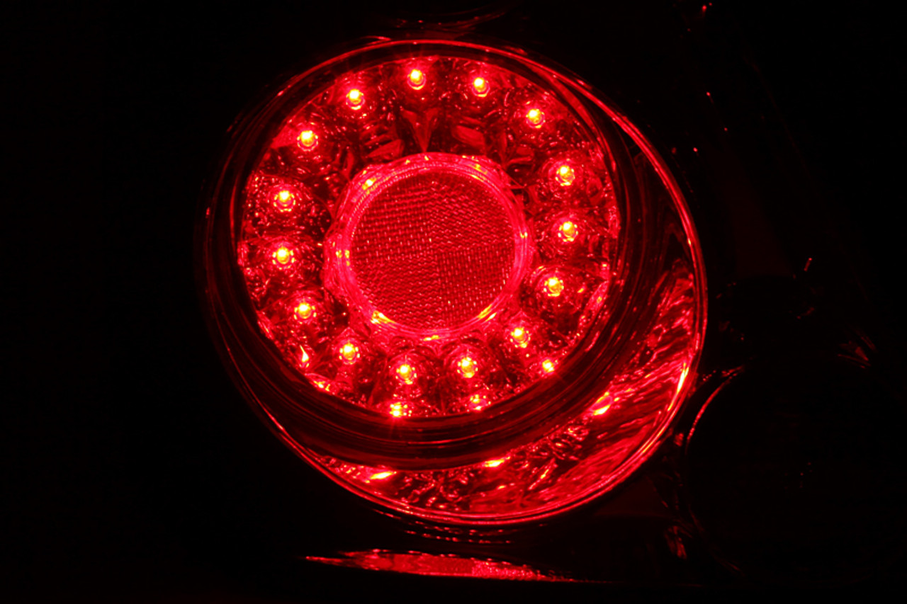 ANZO 2002-2006 Nissan Altima LED Taillights Smoke - 321255