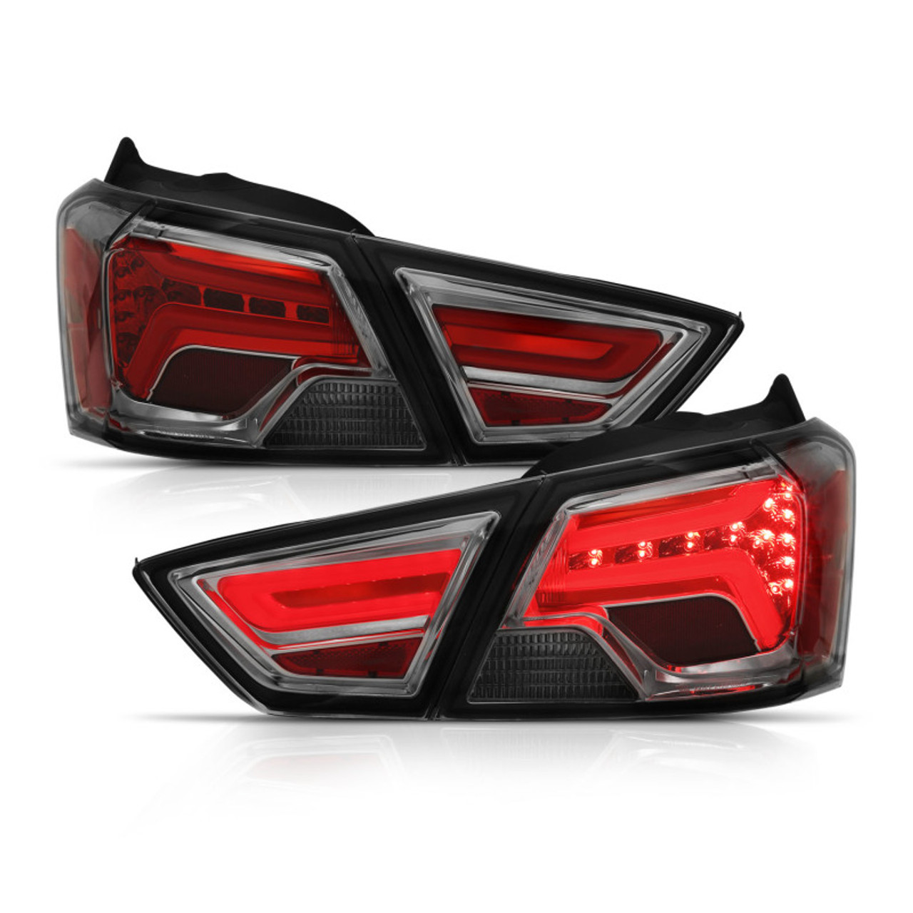 ANZO 14-18 Chevrolet Impala LED Taillights Smoke - 321345