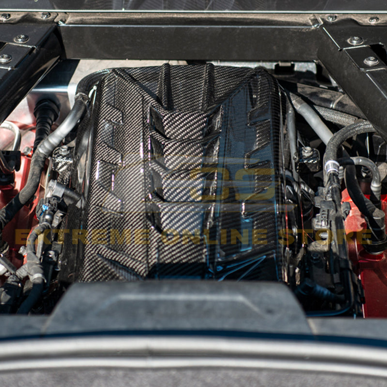 EOS Carbon Fiber Engine Cover - C8 Corvette