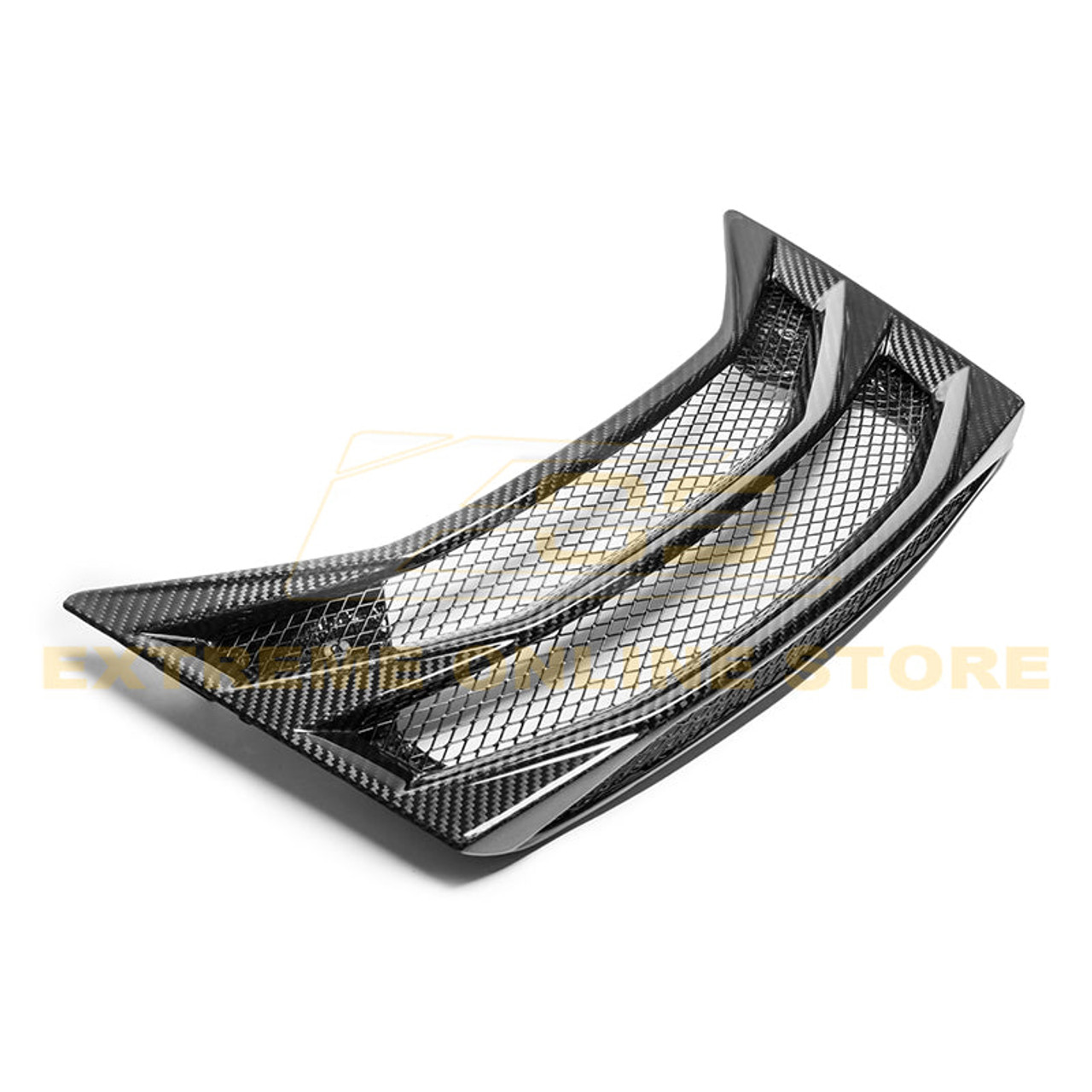 EOS Carbon Fiber Rear Hatch Vent - C8 Corvette Convertible