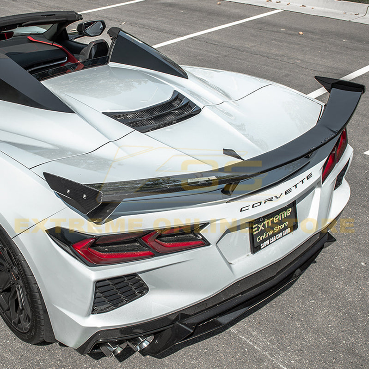 EOS Carbon Fiber Rear Hatch Vent - C8 Corvette Convertible