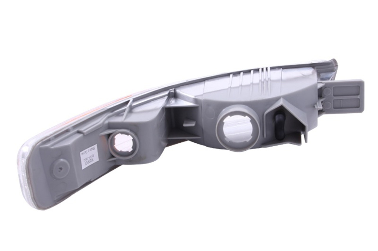 ANZO 1998-2001 Acura Integra Euro Parking Lights Chrome w/ Amber Reflector - 511021