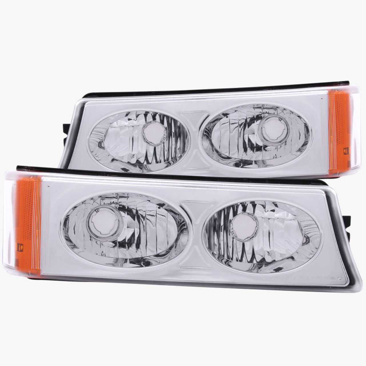 ANZO 2003-2006 Chevrolet Silverado 1500 Euro Parking Lights Crystal - 511035