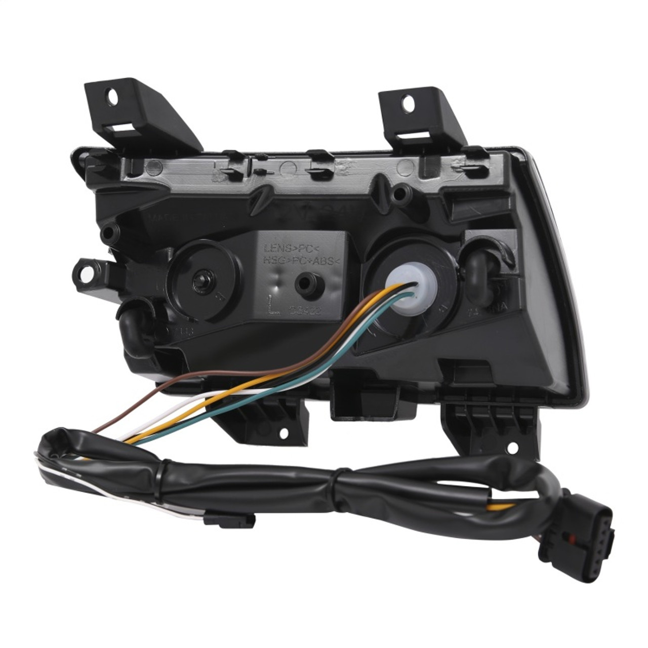 ANZO 18-19 Jeep Wrangler JL LED Chrome Clear w/ Sequential Signal - 511082