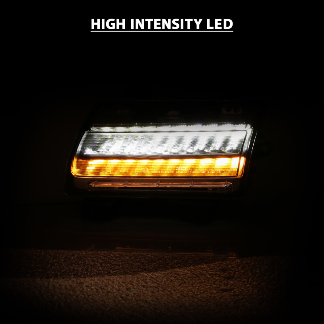 ANZO 18-19 Jeep Wrangler JL Halogen Chrome Clear w/ Sequential Signal - 511083
