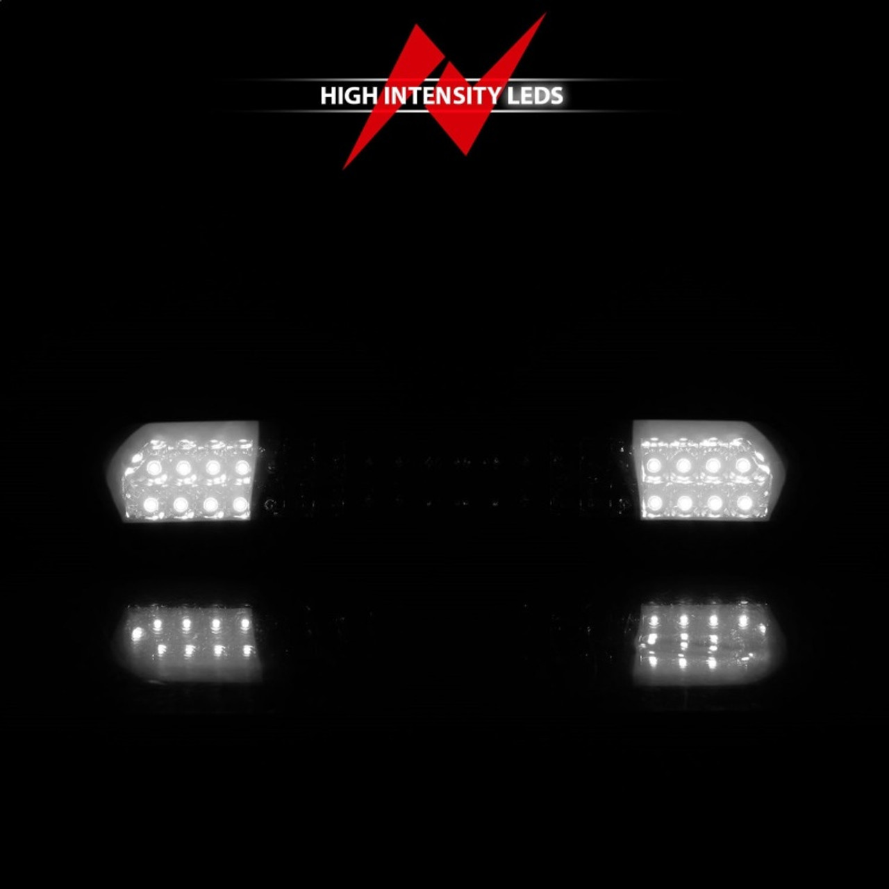 ANZO 2002-2008 Dodge Ram 1500 LED 3rd Brake Light Smoke B - Series - 531081