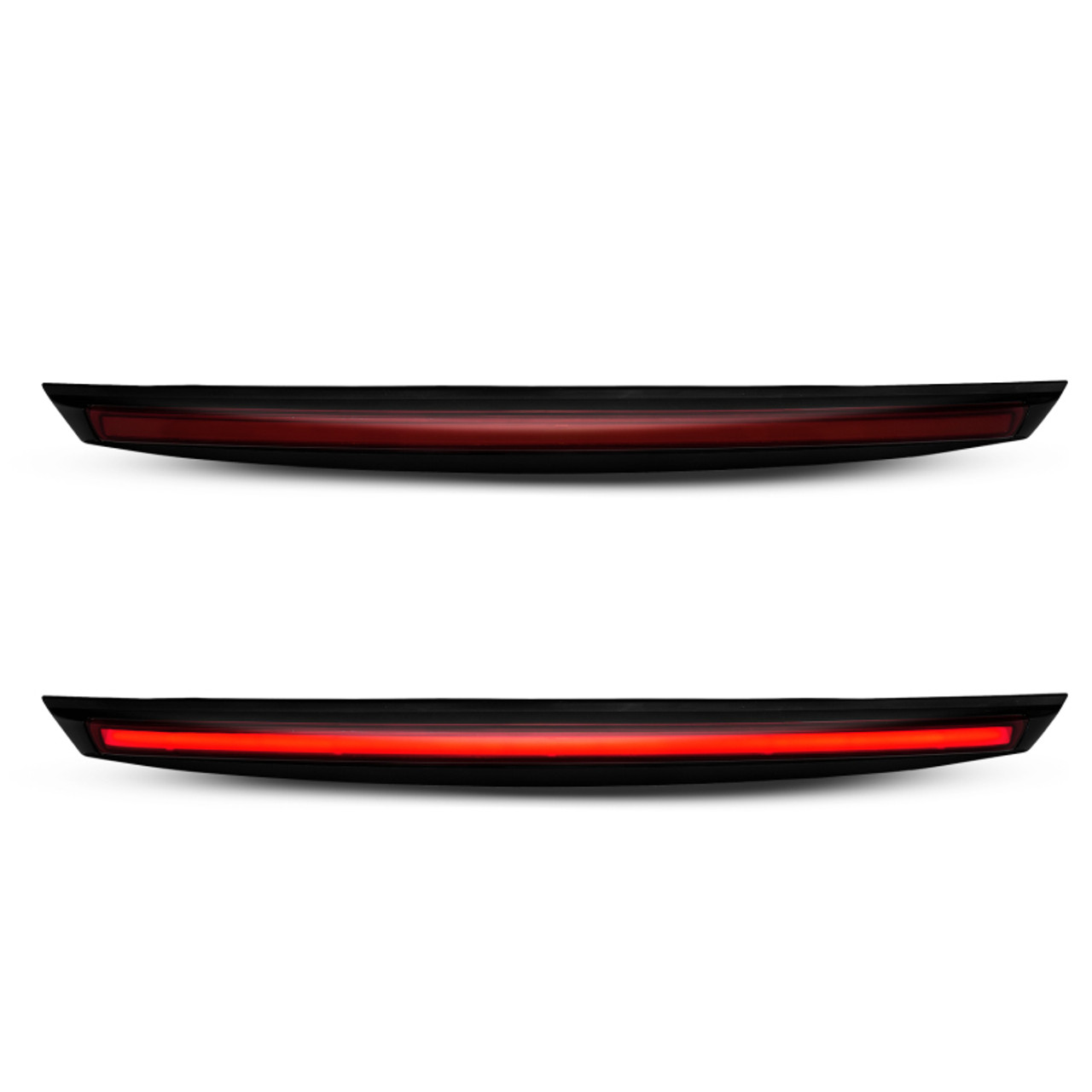 ANZO 2007-2014 Chevrolet Suburban 1500 LED 3rd Brake Light Black Housing Smoke Lens w/ Spoiler 1pc - 531109