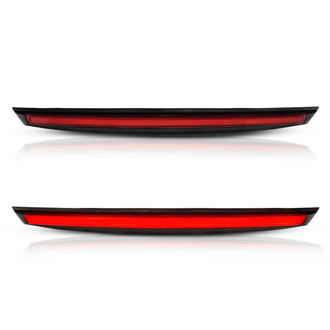 ANZO 2007-2014 Chevrolet Suburban 1500 LED 3rd Brake Light Black Housing Red Lens w/ Spoiler 1pc - 531110