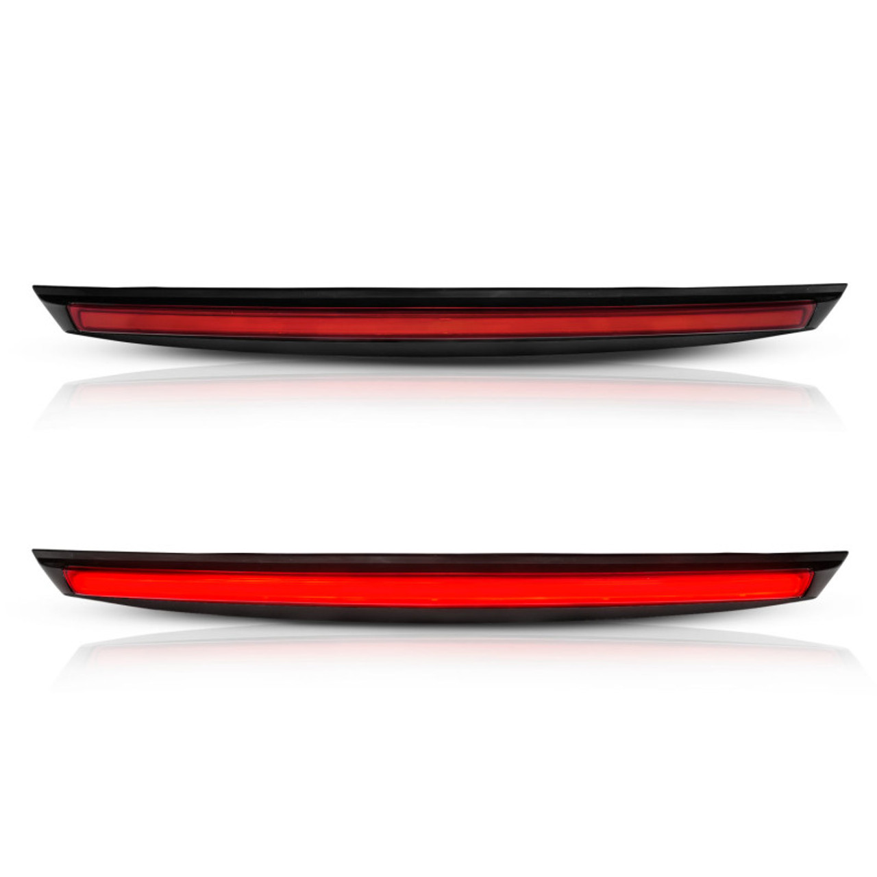ANZO 2007-2014 Chevrolet Suburban 1500 LED 3rd Brake Light Black Housing Red Lens w/ Spoiler 1pc - 531110