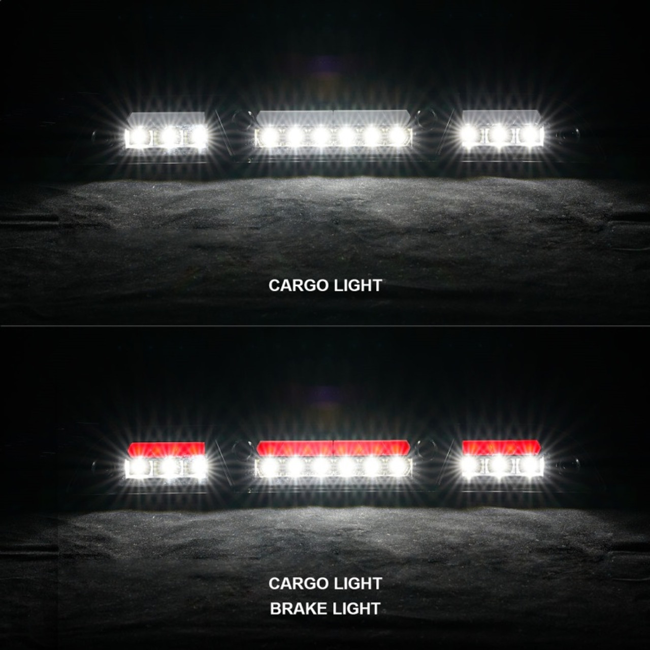 ANZO 15-20 Ford F-150 - F-450 LED Third Brake Light - Black Housing/Smoke Lens - 531112