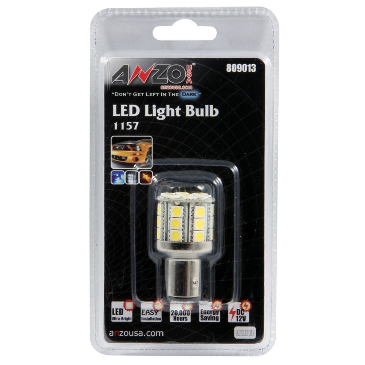 ANZO LED Bulbs Universal LED 1157 White - 28 LEDs 1 3/4in Tall - 809013