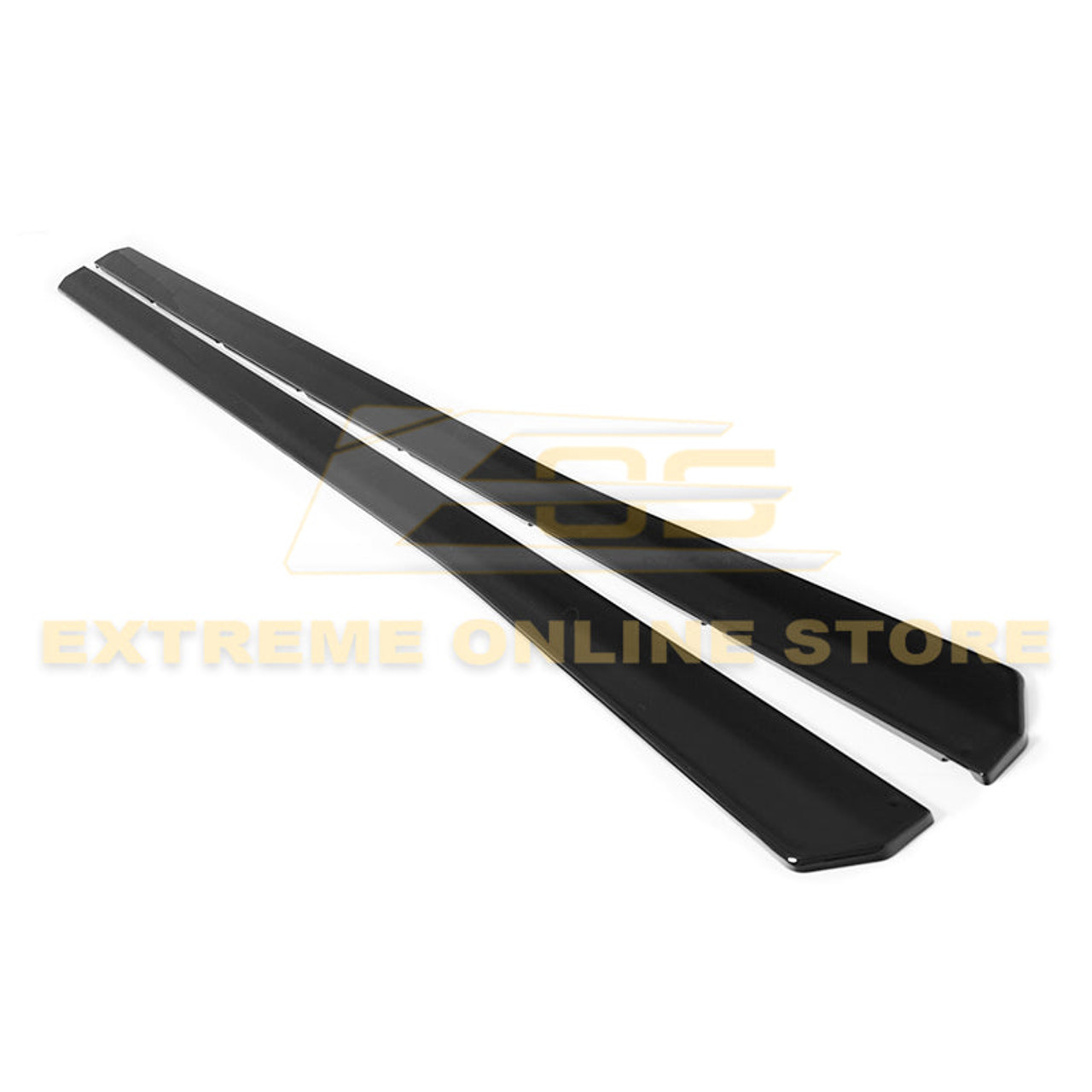 EOS Side Skirts - Gloss Black - 09-15 CTS-V Sedan / Wagon