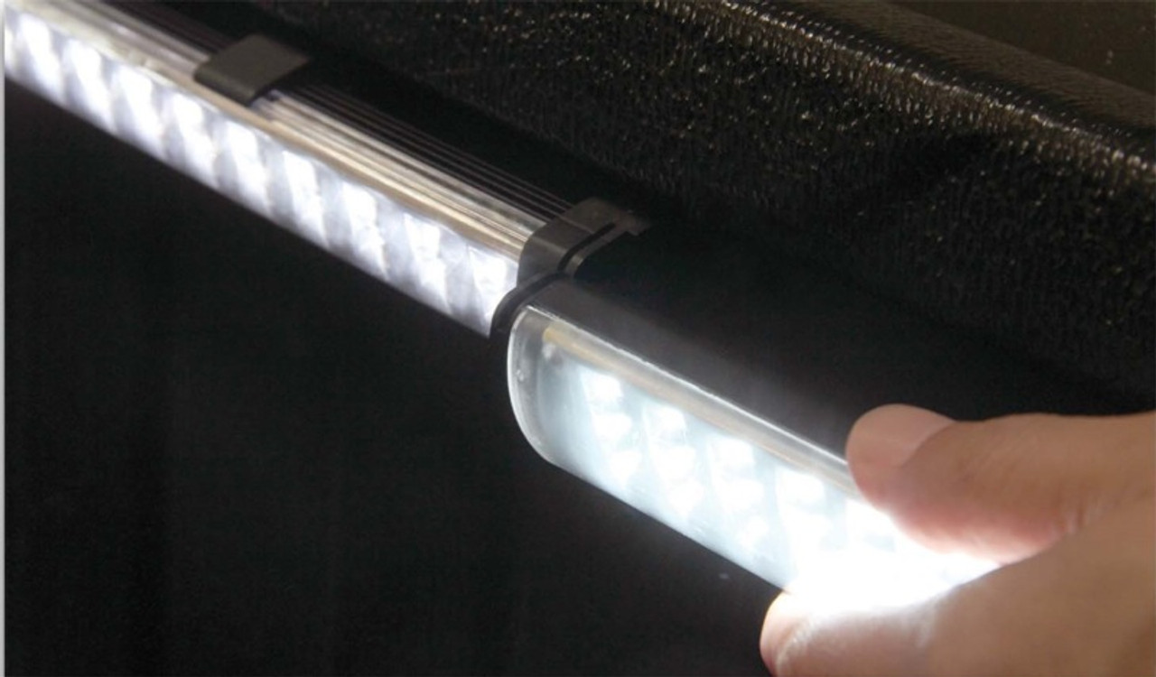ANZO Bed Rail Lights Universal LED Utility Bar Black - 861135