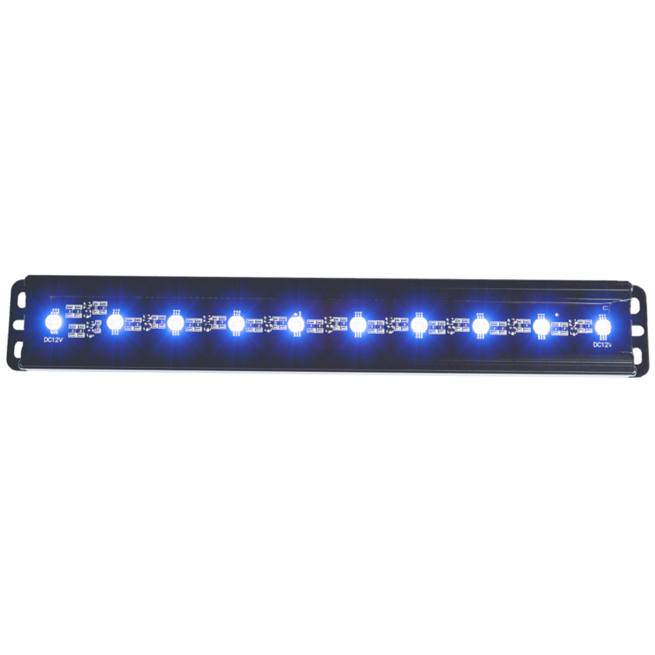 ANZO Universal 12in Slimline LED Light Bar (Blue) - 861150