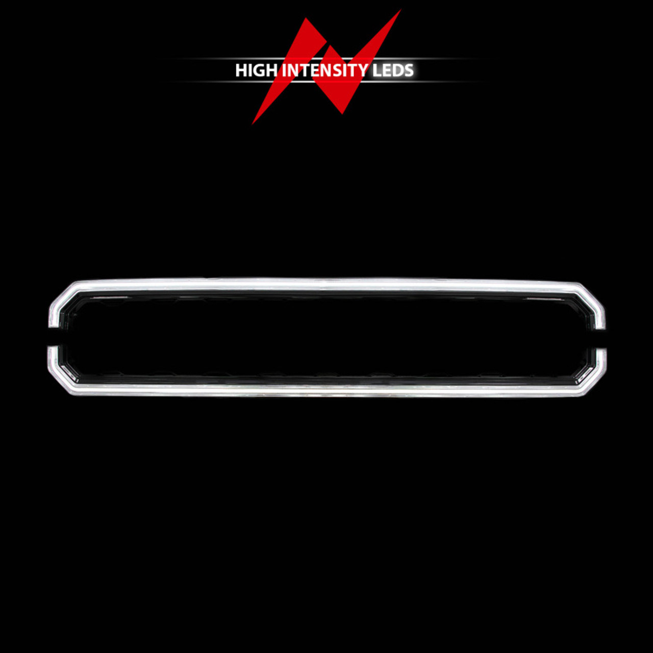 Anzo 21-23 Ford F150 Black Housing Full LED Light Tube Front Grille - 901029