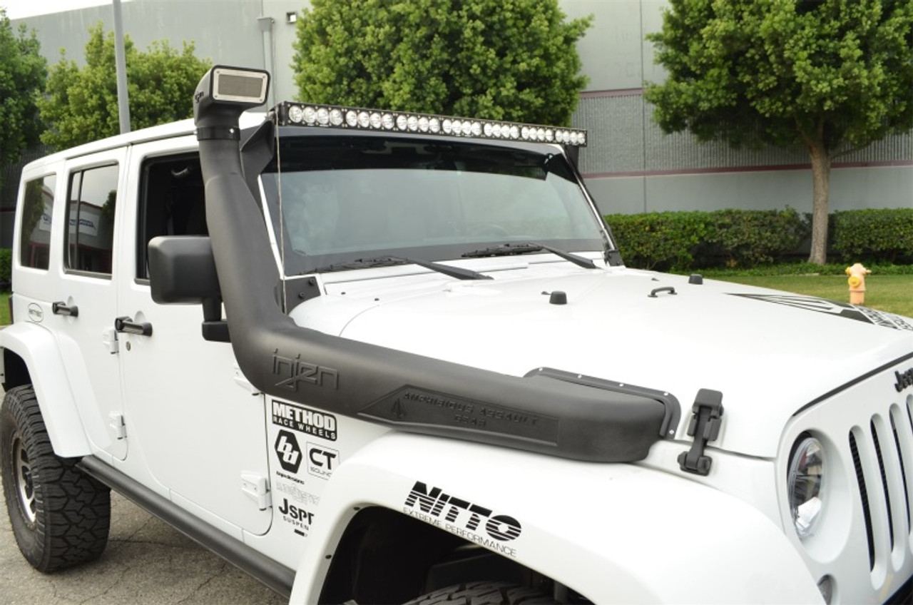 Injen 07-18 Jeep Wrangler (JK) 3.6L V6 Deep Water Crossing Snorkel for Evolution Intake - EVO15070