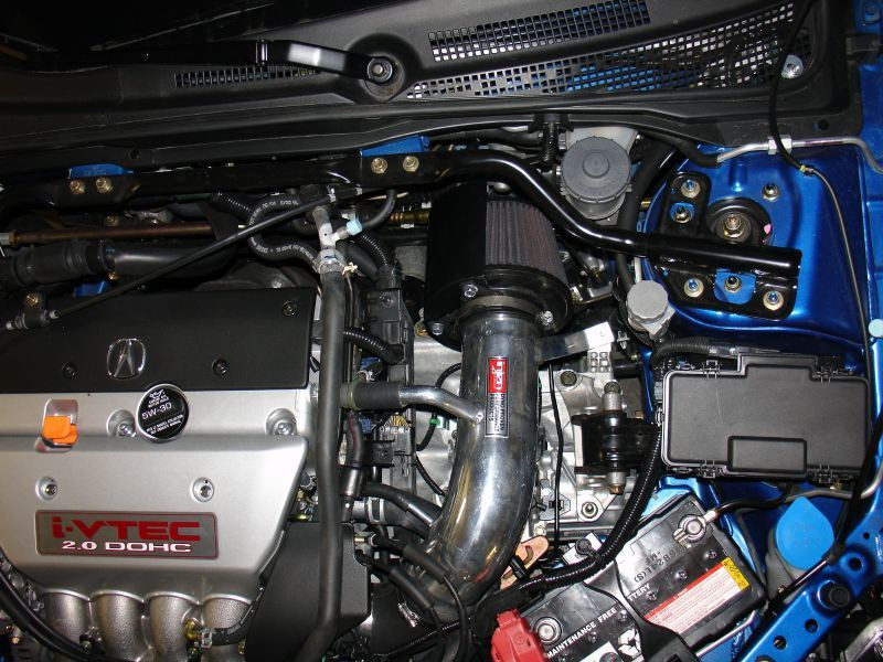 Injen Aluminum Air Filter Heat Shield Universal Fits 3.50 Black - HS3500BLK