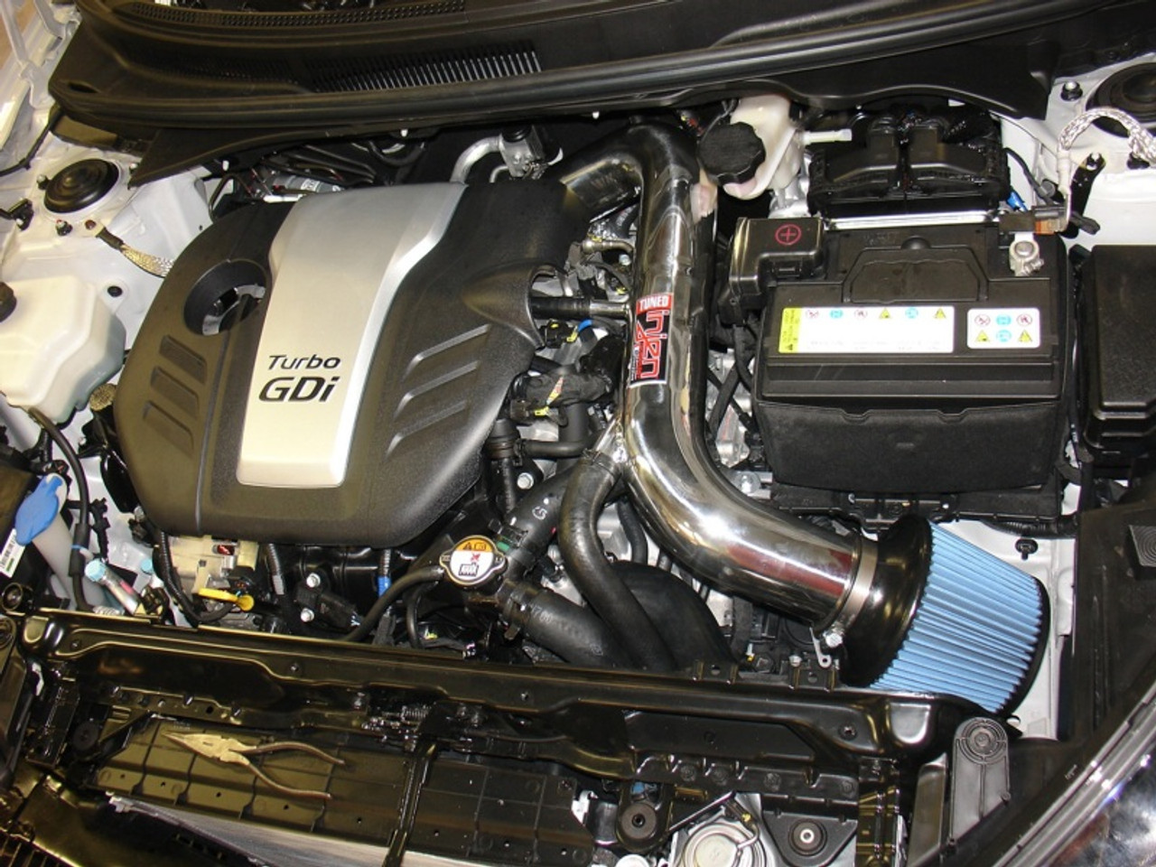 Injen 13 Hyundai Veloster Turbo 1.6L 4cyl Black Short Ram Intake - IS1341BLK