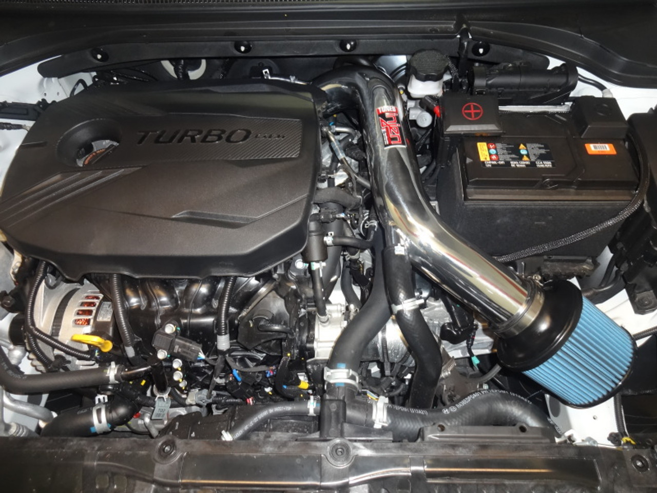 Injen 18-20 Hyundai Veloster L4-1.6L Turbo Polished Short Ram Cold Air Intake System - IS1342P