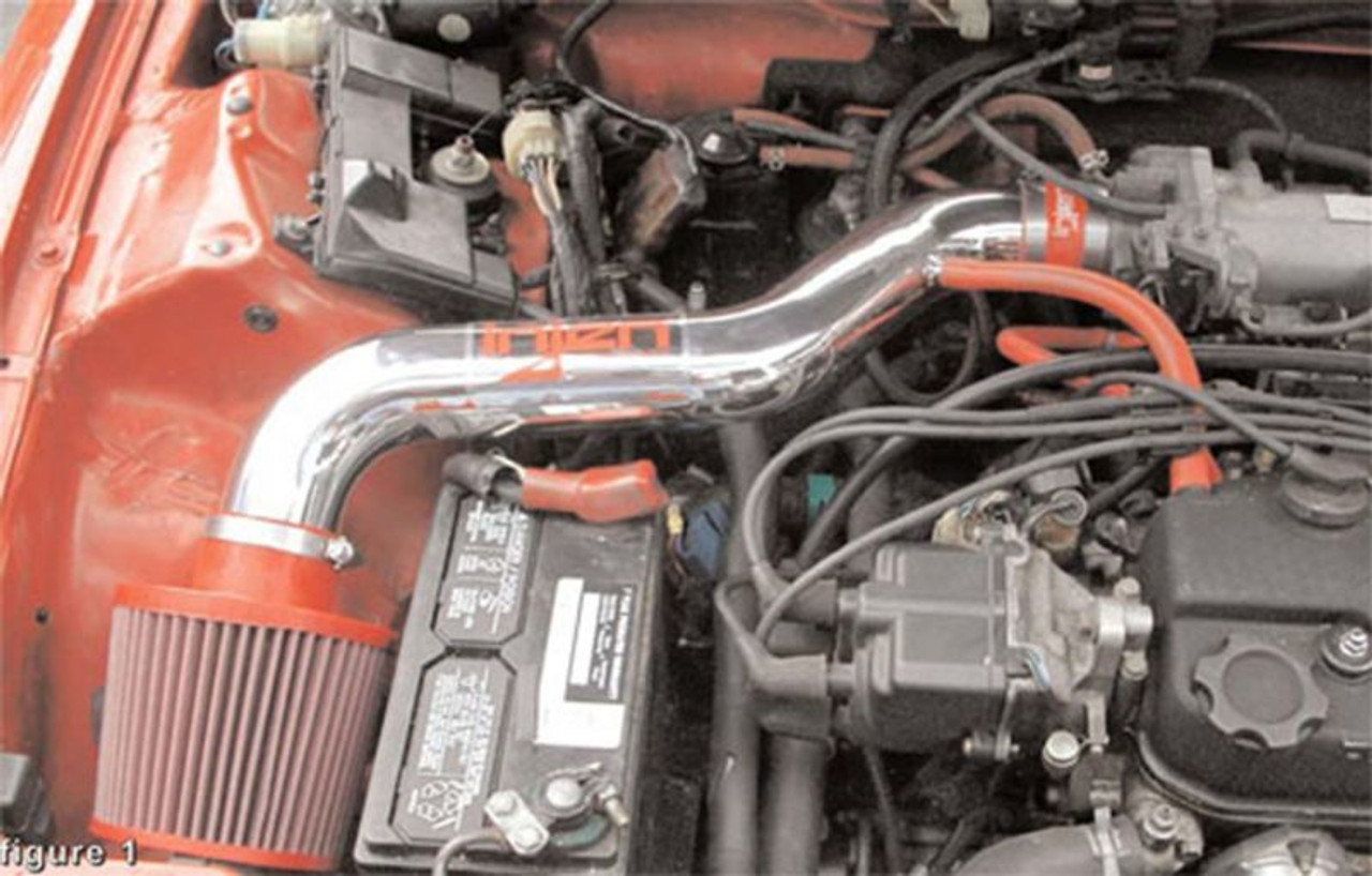 Injen 88-91 Civic Ex Si CRX Si Polished Short Ram Intake - IS1501P