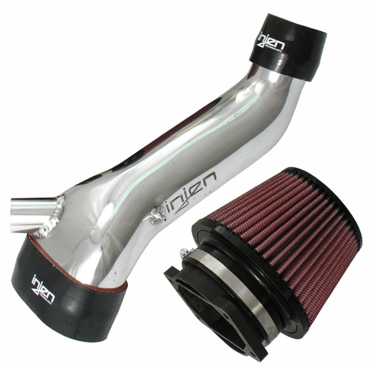 Injen 95-99 Eclipse Turbo Must Use Stock Blow Off Valve Polished Short Ram Intake - IS1890P