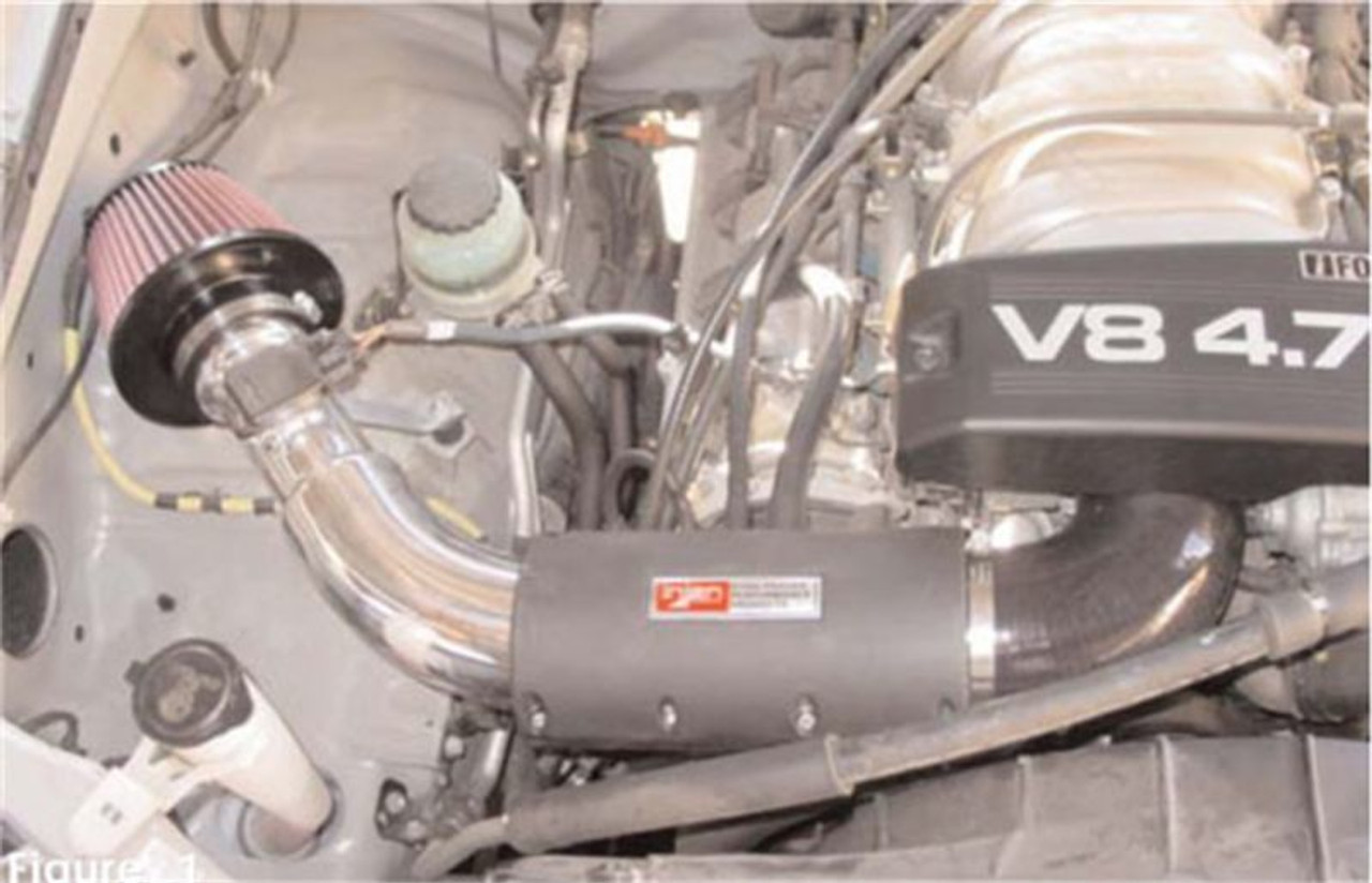 Injen 00-04 Tundra / Sequoia 4.7L V8 & Power Shield only Polished Power-Flow Air Intake System - PF2018P